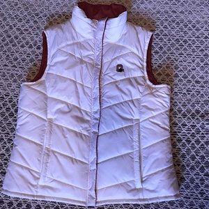Ohio State Buckeyes reversible puffy vest